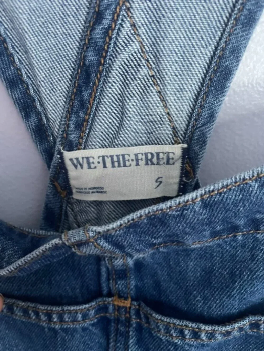 We The Free, Jean Overalls, Size small